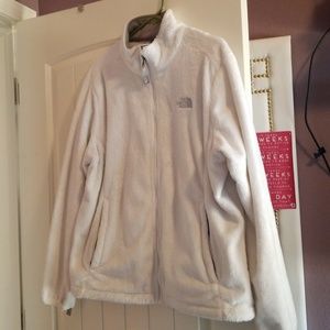 Women's North Face White Osito Jacket